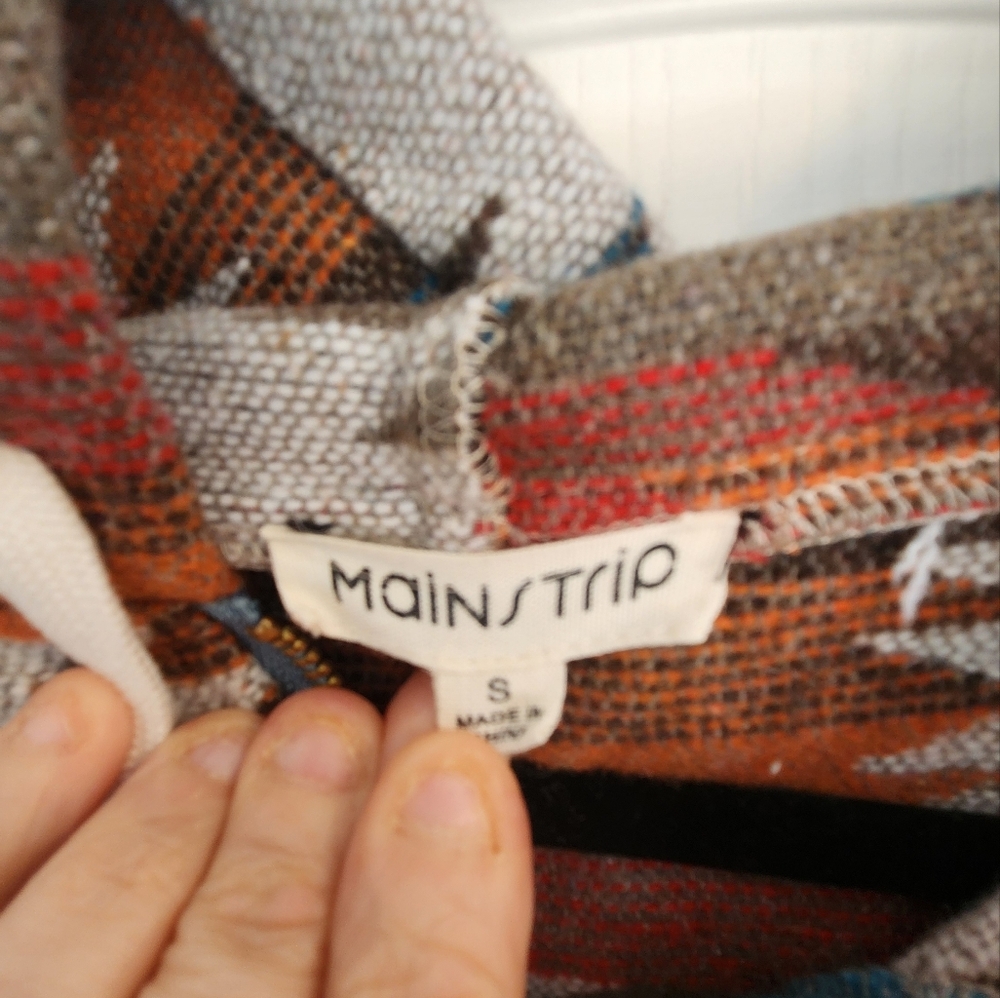 Mainstrip Womens Hoodie Size S EUC - Picture 2 of 5
